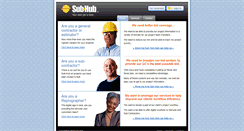 Desktop Screenshot of info.sub-hub.com