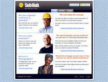 Tablet Screenshot of info.sub-hub.com